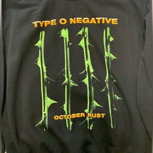 BNWOT Type O Negative “October Rust” Crewneck Sweatshirt / Sweater Size L Unisex